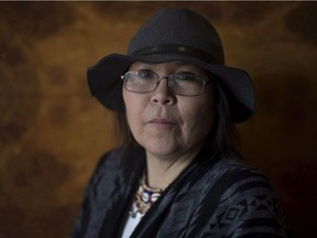 CP-Web. Beaverhouse First Nation Chief Marcia (Sally) Brown Martel stands for a portrait before attending a news conference, in Toronto on Tuesday, February 14, 2017. Survivors of the notorious '60s Scoop are set to mark a key milestone on Thursday with the ceremonial investiture of the first board of directors of a $50-million healing foundation.THE CANADIAN PRESS/Chris Young ORG XMIT: 14516652