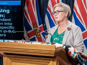 Former child and youth advocate Mary Ellen Turpel-Lafond will release comprehensive data gathered during her investigation last year which found widespread anti-Indigenous racism in B.C.'s health care system.