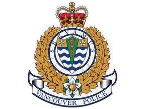 Crest/logo of the Vancouver police department. [PNG Merlin Archive]