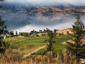 Painted Rock Estate Winery near Penticton.