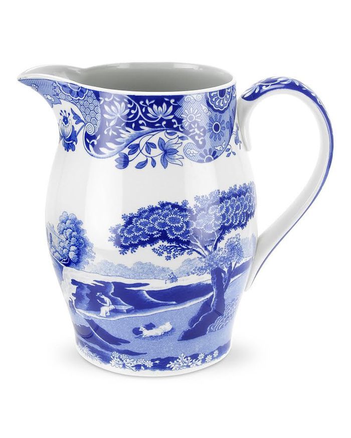 Italian Blue Spode Jug from Rob McIntosh