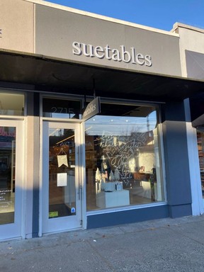 The new Suetables store in Vancouver.