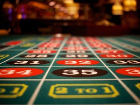 Roulette Table at a casino