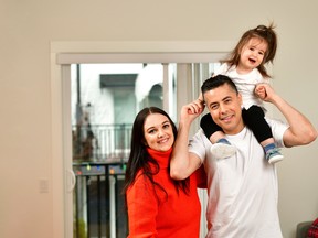 Nick Kanaan, Lindsay Kanaan and their daughter, Ameera. His life was saved after a double-lung transplant at Vancouver General Hospital. SUPPLIED
