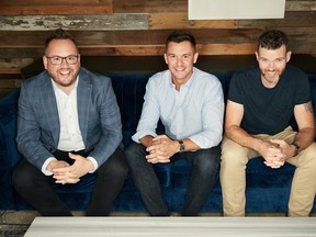 Virtuo was co-founded by (from left) Nate Edwards, director of strategic partnerships; Casey Kachur, CEO; and Robin Sherwood, director of operations.