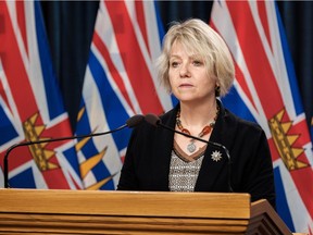 VICTORIA, B.C.: November 23, 2020 -- Health Minister Adrian Dix and Chief Provincial Health Officer Dr. Bonnie Henry provide an update on COVID-19 on November 23, 2020. Photos provided by BC Government, Photo credit Don Craig [PNG Merlin Archive]