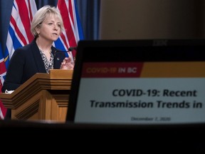 Dr. Bonnie Henry gives her daily media briefing regarding COVID-19 cases in B.C.