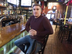 Trevor Poirier is the co-owner of Yagger's Downtown Restaurant and Sports Bar. The W. Pender Street restaurant closed Saturday due to COVID-19 restrictions.
