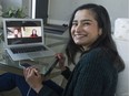 Adrija Chakrabarti talks to Kassandra Heilbron and Jennifer Lo by Zoom from her home in Surrey on Dec. 22.