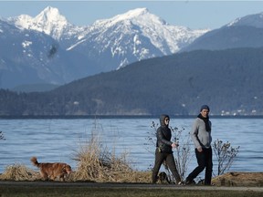 It's expected to be sunny and warm today in Metro Vancouver.
