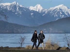 Environment and Climate Change Canada says we can expect sunshine and blue skies today.