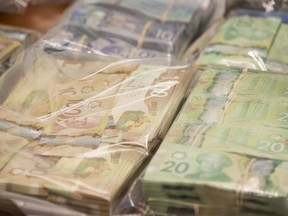 File photo of seized cash.