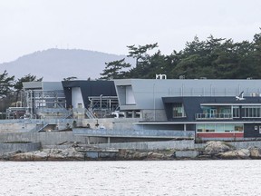 The McLoughlin Point Wastewater Treatment Plant in Esquimalt.