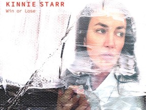 Kinnie Starr on the cover for the new Win or Lose single.