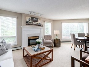 This condo is located at 9449 19 Street SW., Calgary.