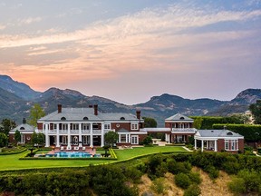 Wayne Gretzky's sprawling Thousand Oaks estate.