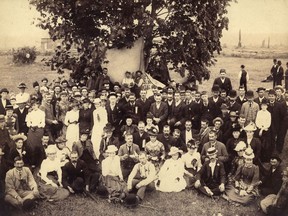 Good Templars' Picnic at Port Haney, Aug. 5, 1891, shortly before William Hammond came to the Vancouver area. Trueman and Caple/Vancouver Archives AM54-S4-2-: CVA 371-304