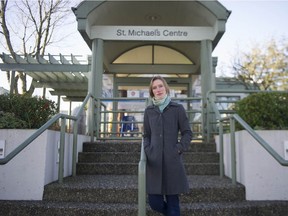 SafeCare B.C. CEO Jennifer Lyle says the stories she hears from care workers are heartbreaking. The association is providing mental health help, tools and resources through a program called Care for Caregivers. She is pictured outside St. Michael's Care Centre in Burnaby, but is not affiliated with the care home.