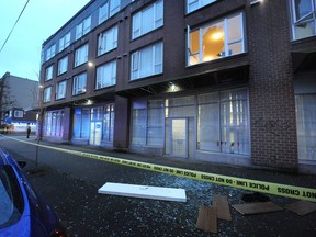 A man has been shot dead by police in an early morning Downtown Eastside incident.