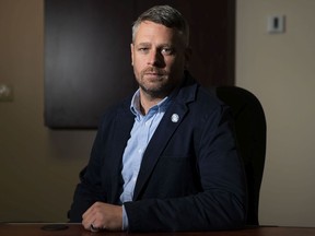 Andrew Ledger, CUPE Local 1004 president, pictured in 2018.