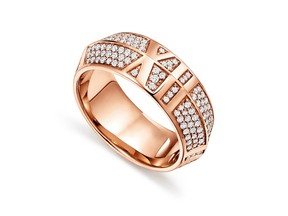 A ring from the new Tiffany & Co. Atlas X collection.