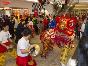 Shoppers flocked to Aberdeen Mall in Richmond to take in the Lunar New Year festivities in 2015.