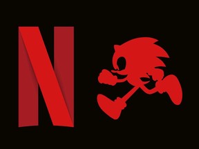 Logo for the new Sonic Prime animated series co-produced by Netflix and SEGA with Sonic the Hedgehog. WildBrain's Vancouver studio is co-producing the new show.