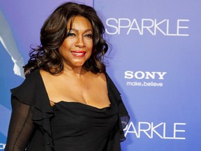 Singer Mary Wilson, a founding member of the Motown female singing group The Supremes, arrives as a guest at the premiere of the new film "Sparkle" starring Jordin Sparks and the late Whitney Houston in Hollywood August 16, 2012.