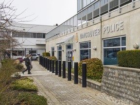 Vancouver Police Department (VPD) at 3585 Graveley St., Vancouver.