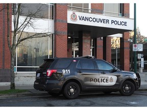 File photo of VPD headquarters in Vancouver.