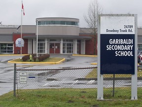 Garibaldi Secondary School in Maple Ridge.