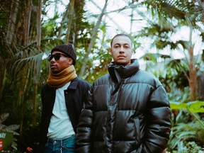 Videos are planned for five of the six songs on JNGL, the upcoming EP by IAMTHELIVING (left) and Teon Gibbs, with each individual track getting a different director.