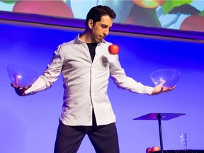 Vitaly Beckman. Vancouver-based magician who has fooled Penn and Teller twice on their show Fool Us.