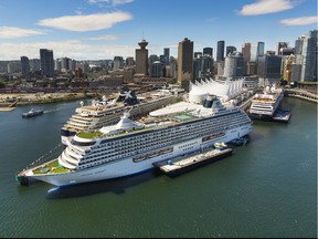 Cruise ships have been missing from Vancouver during the pandemic.