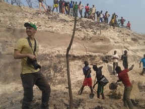 Marc Ellison, photojournalist and author of graphic novel House Without Windows, in the Central African Republic. ‘Travelling around Central African Republic was — and still is — incredibly hard,’ he says.