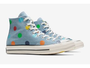 We’ve never met a pair of Chuck Taylors we didn’t like — and that definitely extends to this polka-dot version.