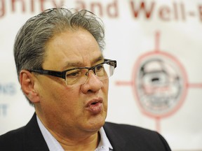 Prominent First Nations leader and former provincial cabinet minister Edward John has been ordered to stand trial on all four sex charges against him following a preliminary hearing in Prince George.  Edward John is shown here in a  2012 file photo.