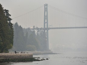 It's another hot and smoky day for Metro Vancouver Saturday.
