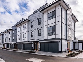 Cinema District townhouses in Abbotsford by Diverse Properties.