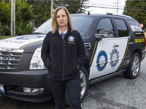 Sgt. Brenda Winpenny of the Combined Forces Special Enforcement Unit.