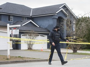 IHIT is investigating after two bodies were found in a burned-out house at 22500 Rathburn Drive in Richmond, BC Friday, March 19, 2021.