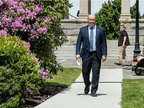 Premier John Horgan marks the one-year anniversary of the COVID emergency.