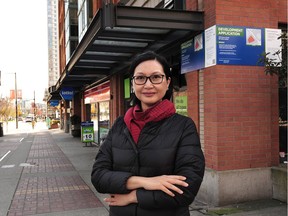 Minh-Chau Prystupa is concerned about a pot shop proposed for Vancouver's Yaletown neighbourhood only a short distance from an elementary school and a community centre.