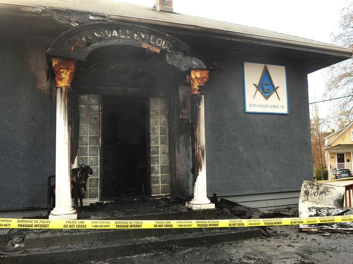 Alleged Masonic lodge arsonist faces new charges Vancouver Sun
