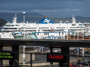 B.C. Ferries is introducing new fare options on its major routes, including those between Swartz Bay, shown, and Tsawwassen.