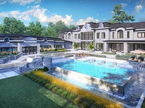 A mansion under construction in Ahuntsic was the target of arsonists April 26, 2021. The property was reported to belong to one of the owners of Pornhub.