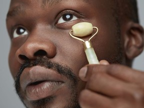 Facial rollers have been among the at-home tools increasing in popularity amid the pandemic.