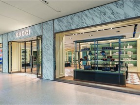 Gucci has opened a new store in Edmonton.