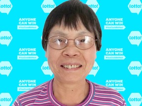 Ying Chun Chen of  Abbotsford won the Lotto 6/49 Guaranteed $1-million Prize in the March 6, 2021 draw.