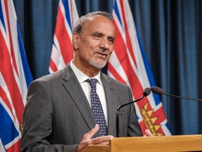 British Columbia Labor Minister Harry Bains